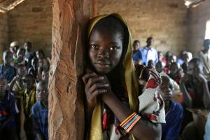 Koululaisia Keski-Afrikassa. Kuva: Hdptcar/Flickr cc